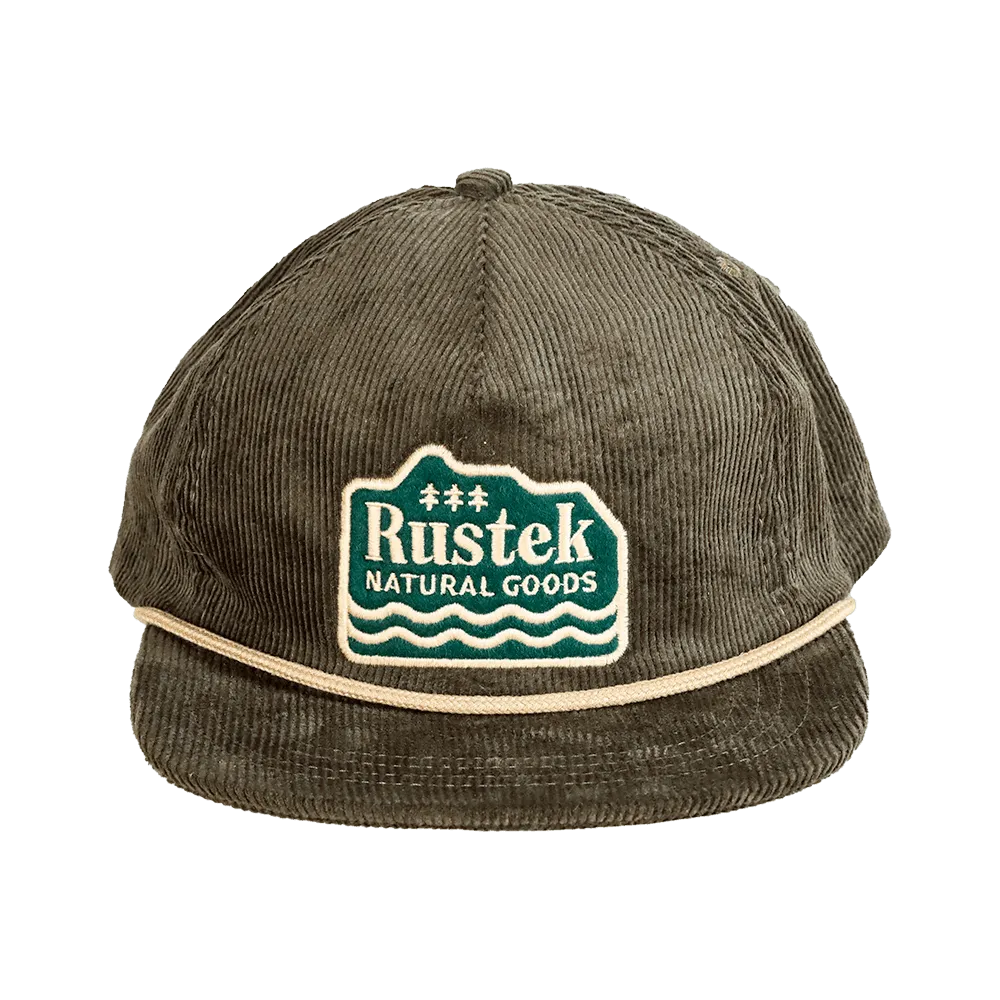 Banks Hemp Corduroy Strapback | Green