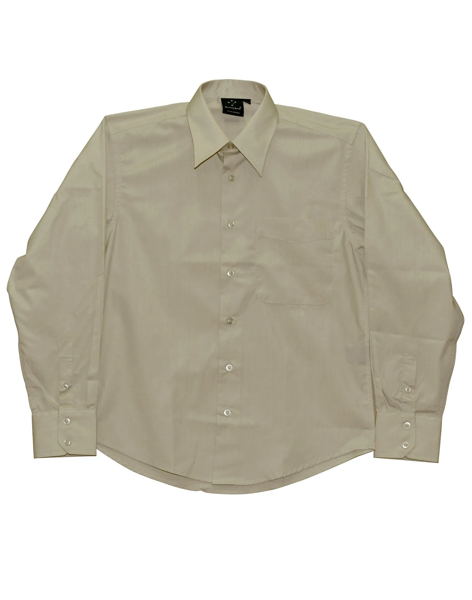 BS08L Men's Teflon Executive Long Sleeve Shirt