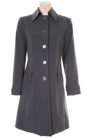 Busy Clothing Womens Dark Grey 3/4 Trench Coat Mac