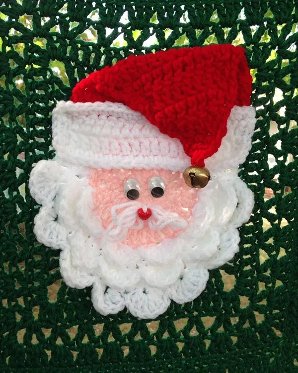 Christmas Santa Afghan Crochet Pattern