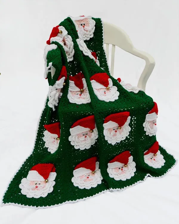 Christmas Santa Afghan Crochet Pattern