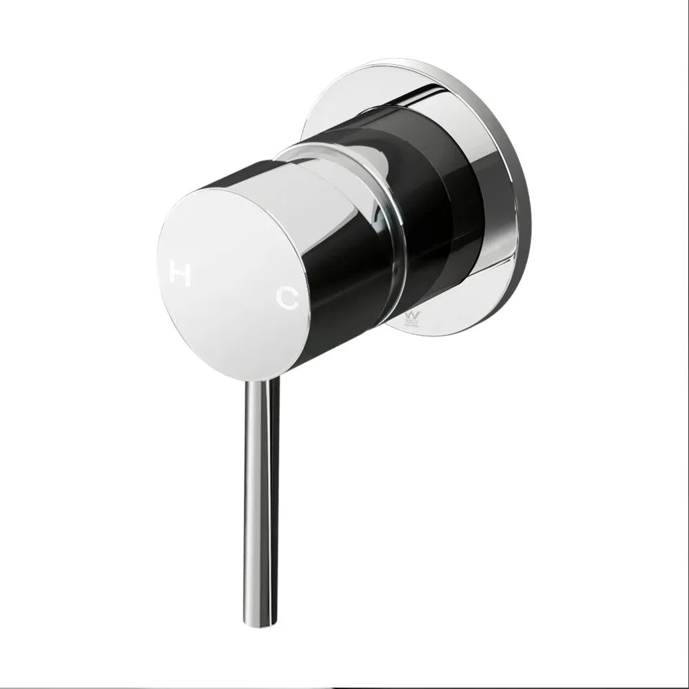 Chrome Brass Basin Mixer Tap, Leak-Resistant | Cefito