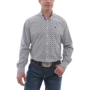 Cinch Apparel Men's Paisley Square Print Shirt