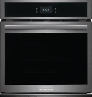 Frigidaire Gallery GCWS2767AD 27" Single Electric Wall Oven with 15  Ways to Cook in Black Stainless Steel