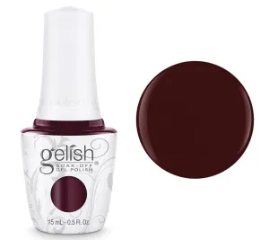 Gelish Professional Gel Polish Black Cherry Berry - Burgundy Red Creme - 15ML