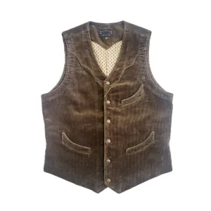 Men's Western Corduroy Vest