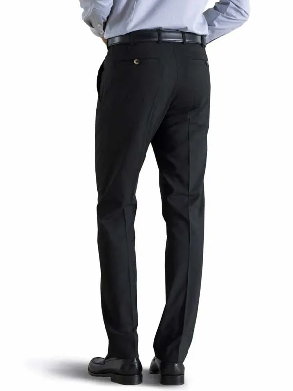 MEYER Roma Trousers - 344 Tropical Wool-Mix - Black