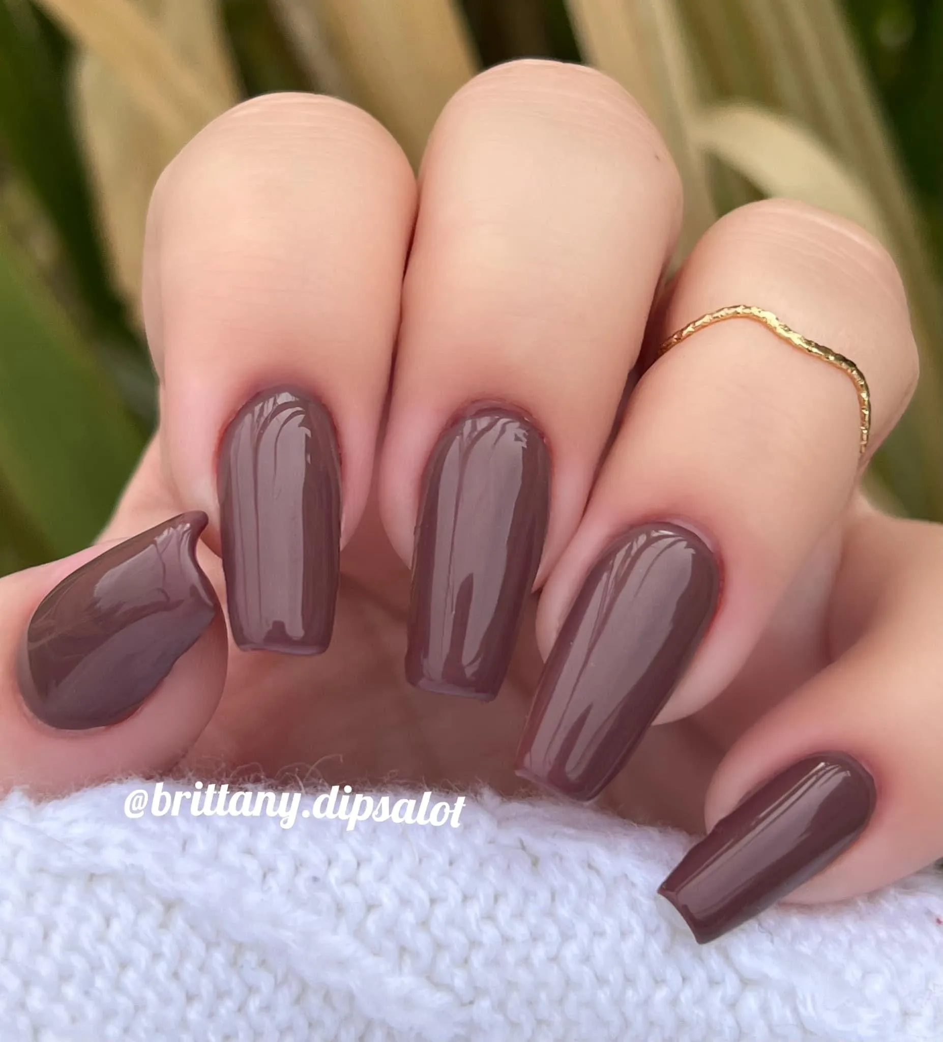 Mocha- Solid Gel Polish