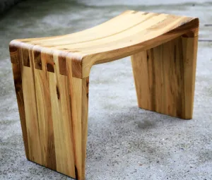 Modern Minimalist Design Solid Teakwood Bench