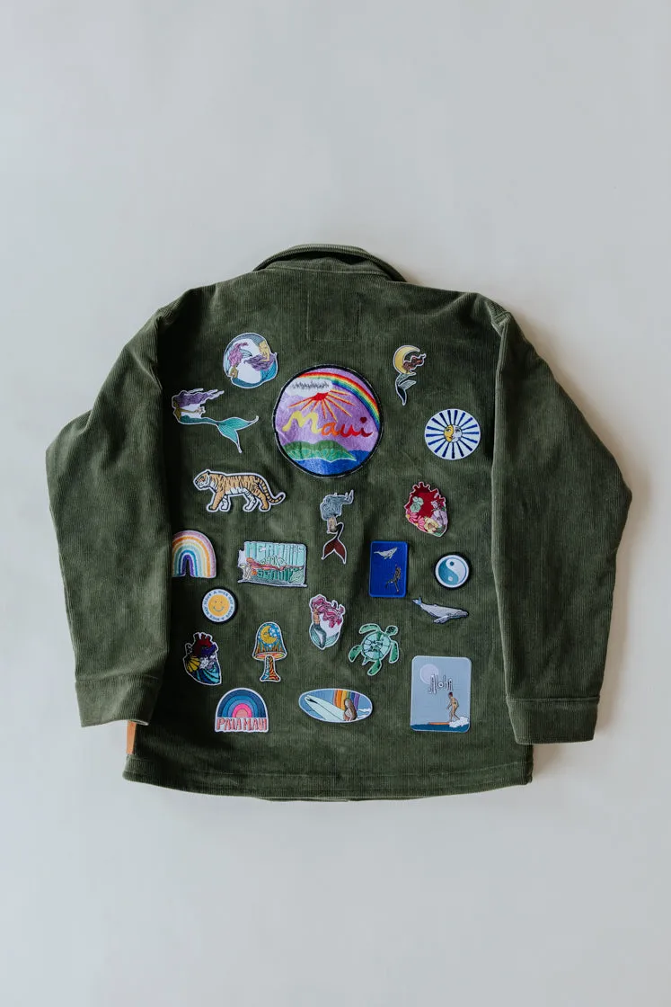 Mossy Utility Patched-Up Jacket