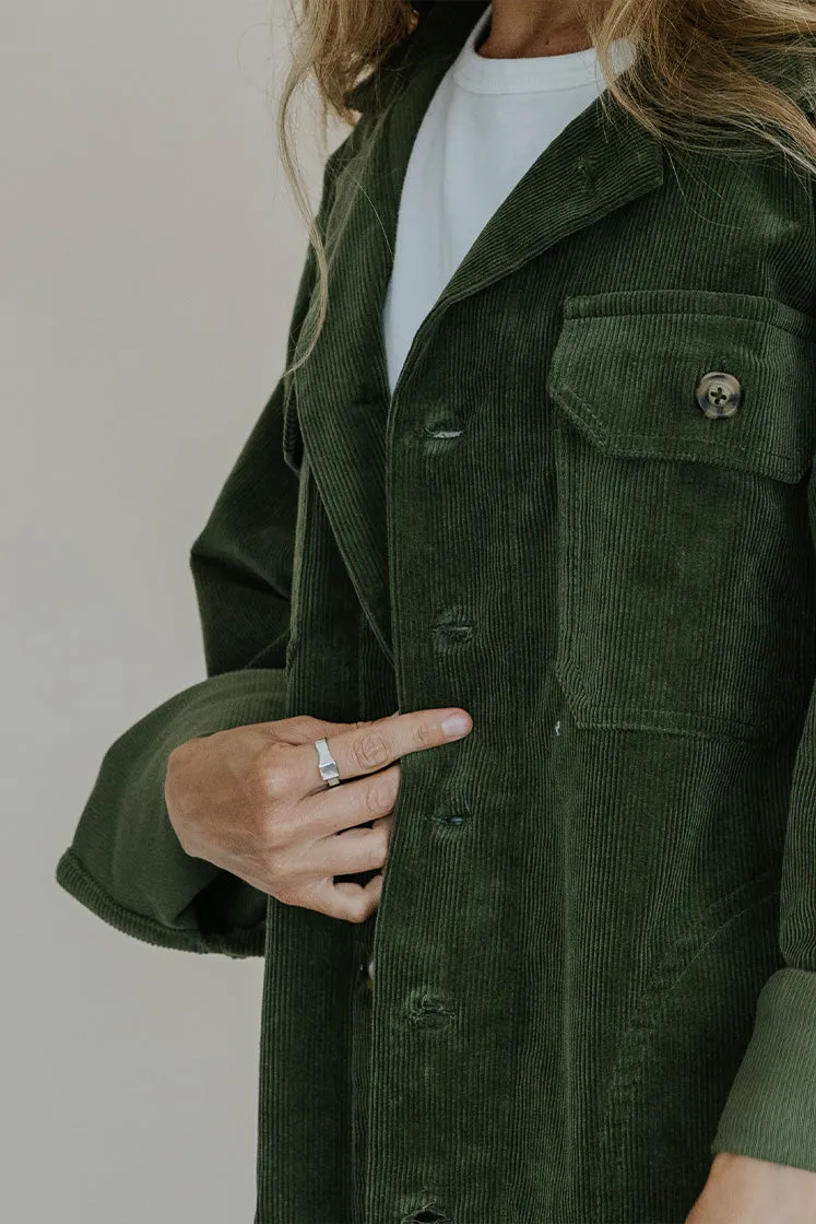 Mossy Utility Patched-Up Jacket