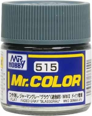 Mr. Hobby C515 Mr. Color Faded Gray Blassgrau Lacquer Paint 10ml