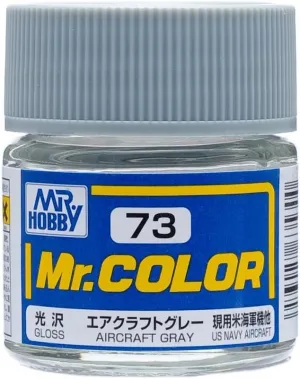 Mr. Hobby C73 Mr. Color Gloss Aircraft Gray Lacquer Paint 10ml