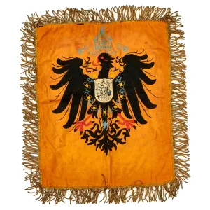 Original Imperial German WWI Era Lesser Coat of Arms of the German Emperor - 20 x 16"