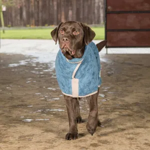 Ruff and Tumble Classic Sandringham Blue Drying Coat