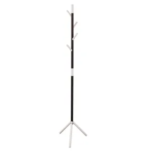 V-Part Standing Coat Rack With 4 Hooks Linair White 180 cm