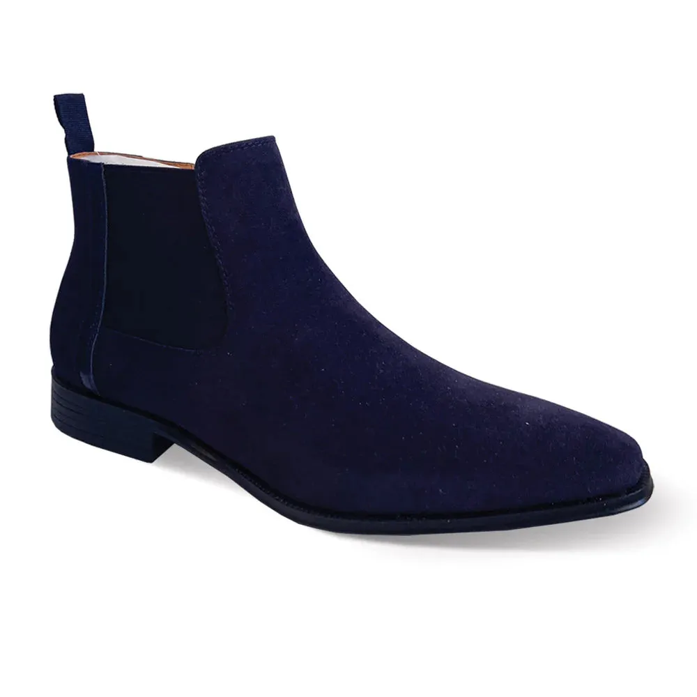 Zipper Suede Chelsea Boot by Antonio Cerrelli